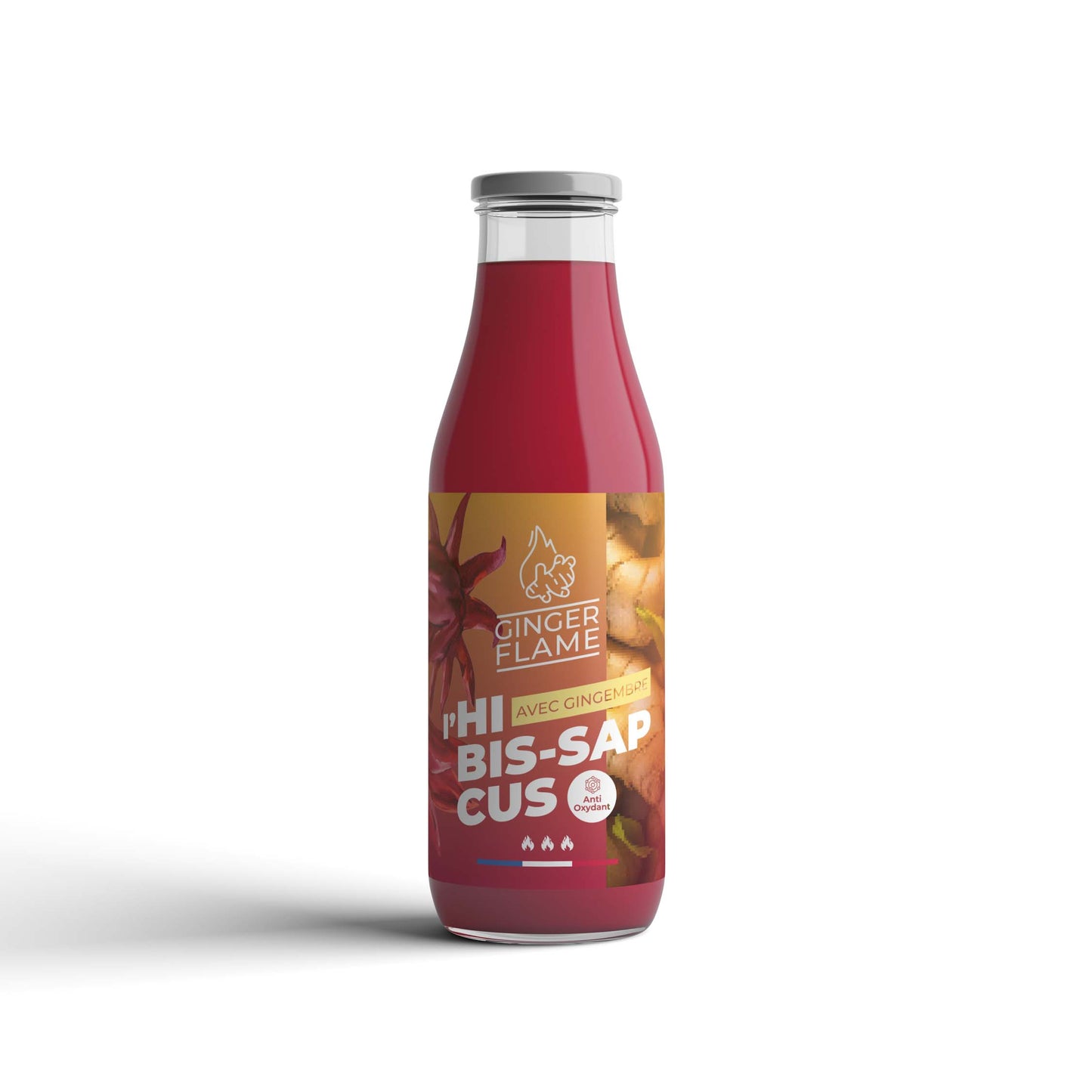 Jus Hibiscus/Gingembre - 12 Pack Bissap Fortement épicé🔥🔥🔥