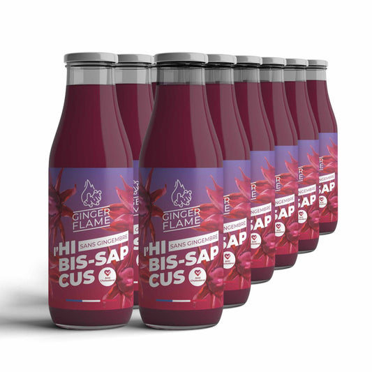 Jus Hibiscus - Bissap Doux - 12 Pack